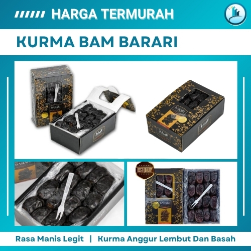 

Bam Barari Kurma Bam Barari Anggur Premium Dates Hologram Original Kurma Bam Kurma Nabi Bam Barari