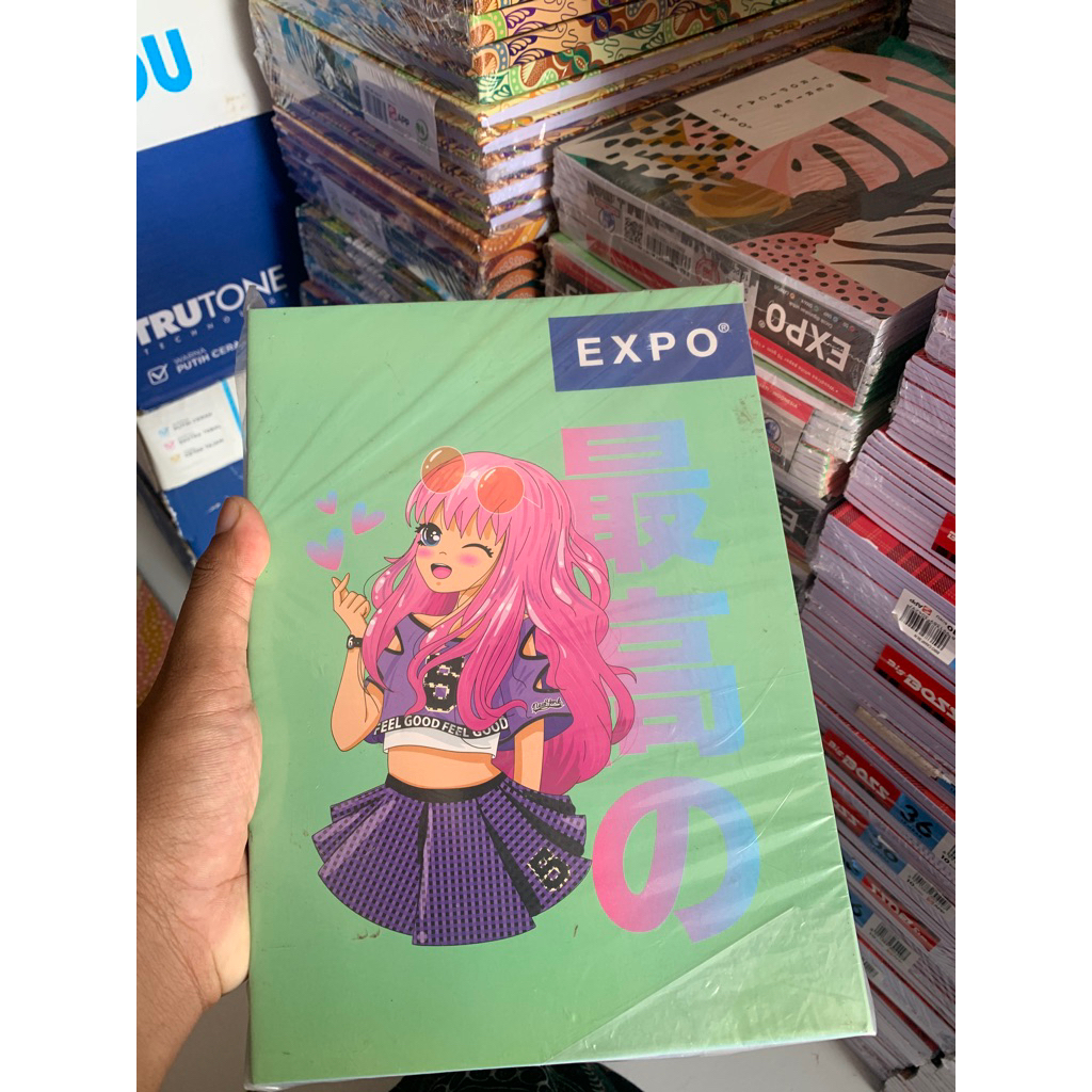 

buku tulis panjang expo 42 lembar 1 pak