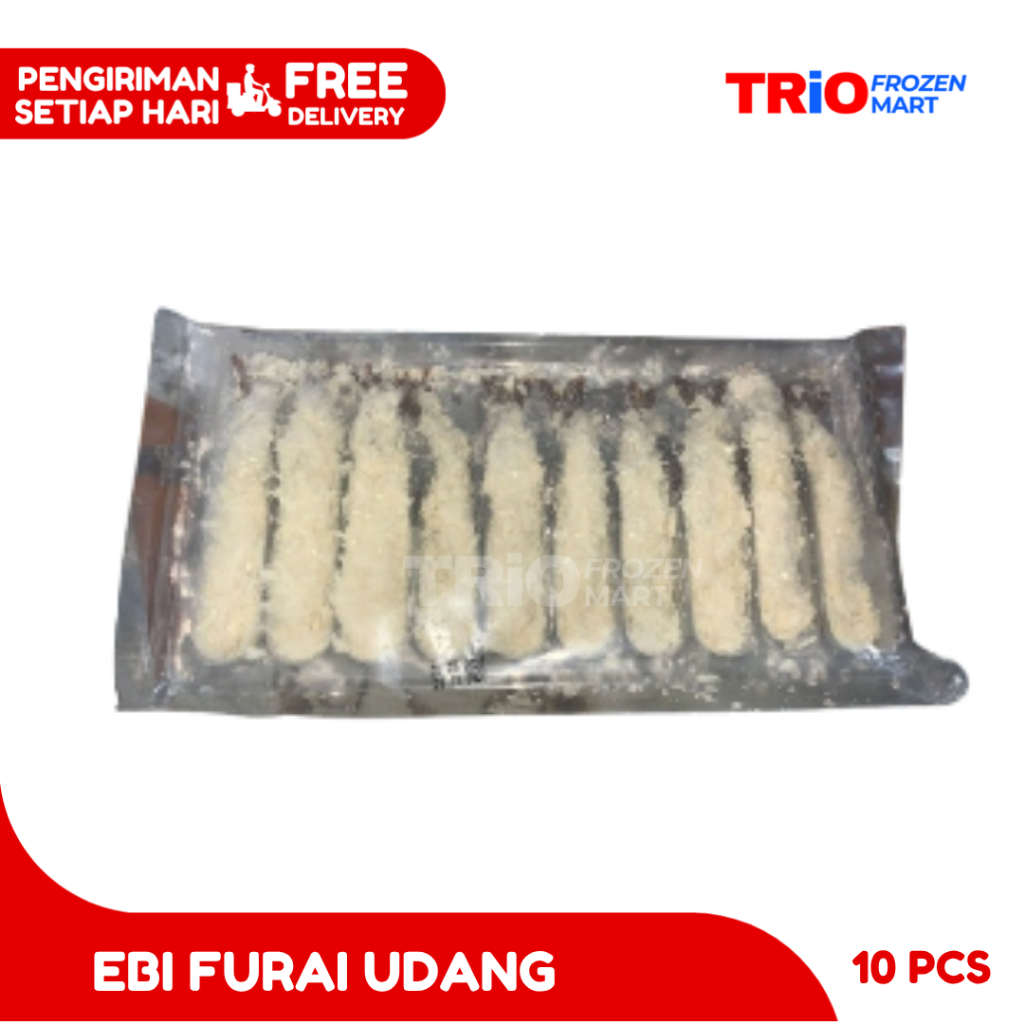 

Ebi Fry / Ebi Furai Udang Tempura isi 10
