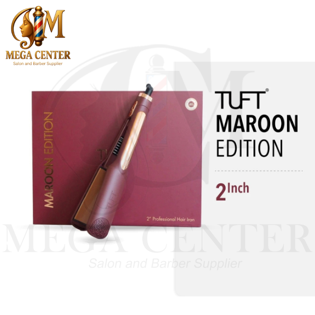 TUFT V2 Diamond Plus 2 inch Maroon - Hair Straightener