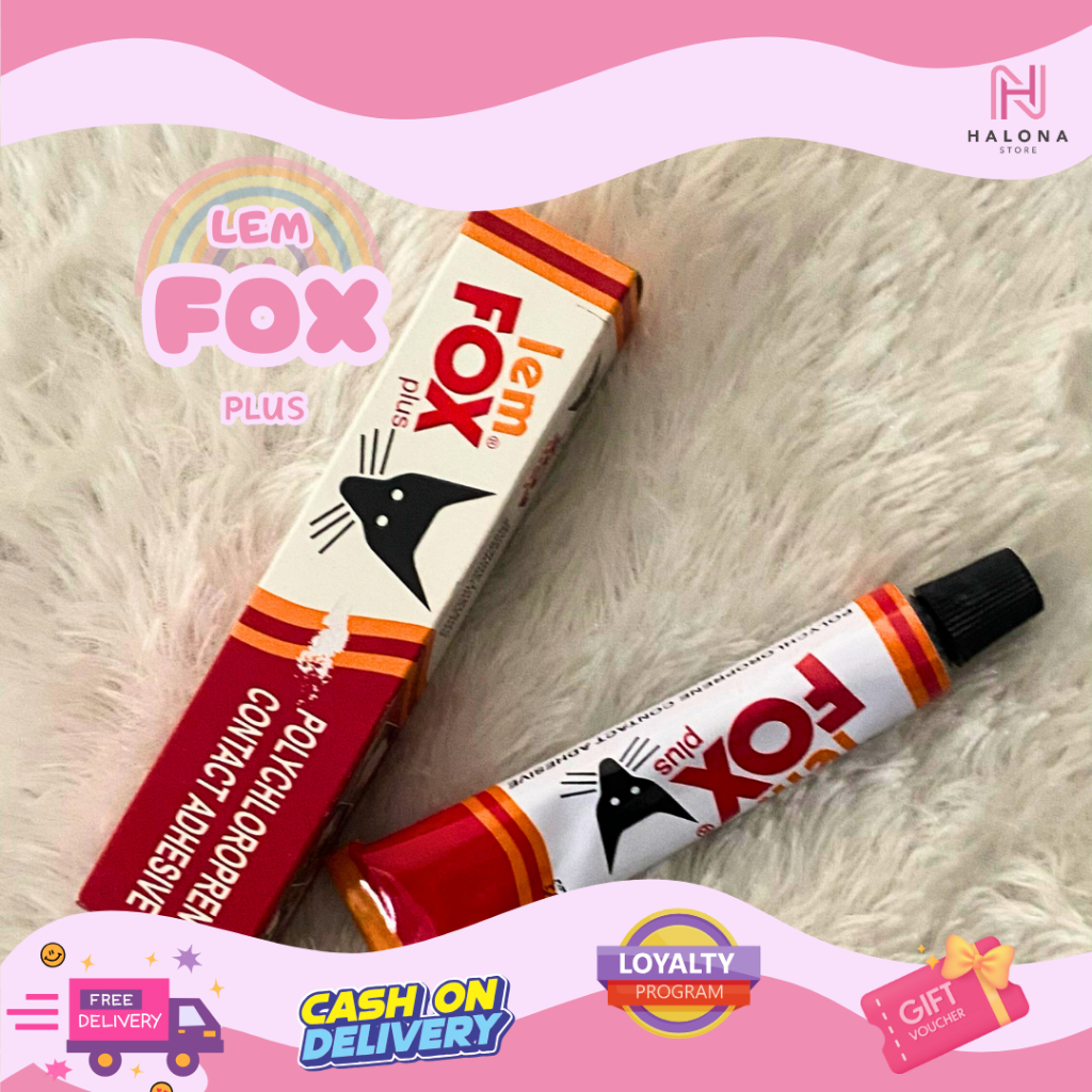 

Lem FOX PLUS Tube 20gr / Lem Serbaguna Fox