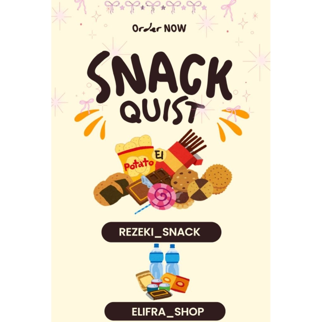 

Etalase Snack wish mix paket 30k