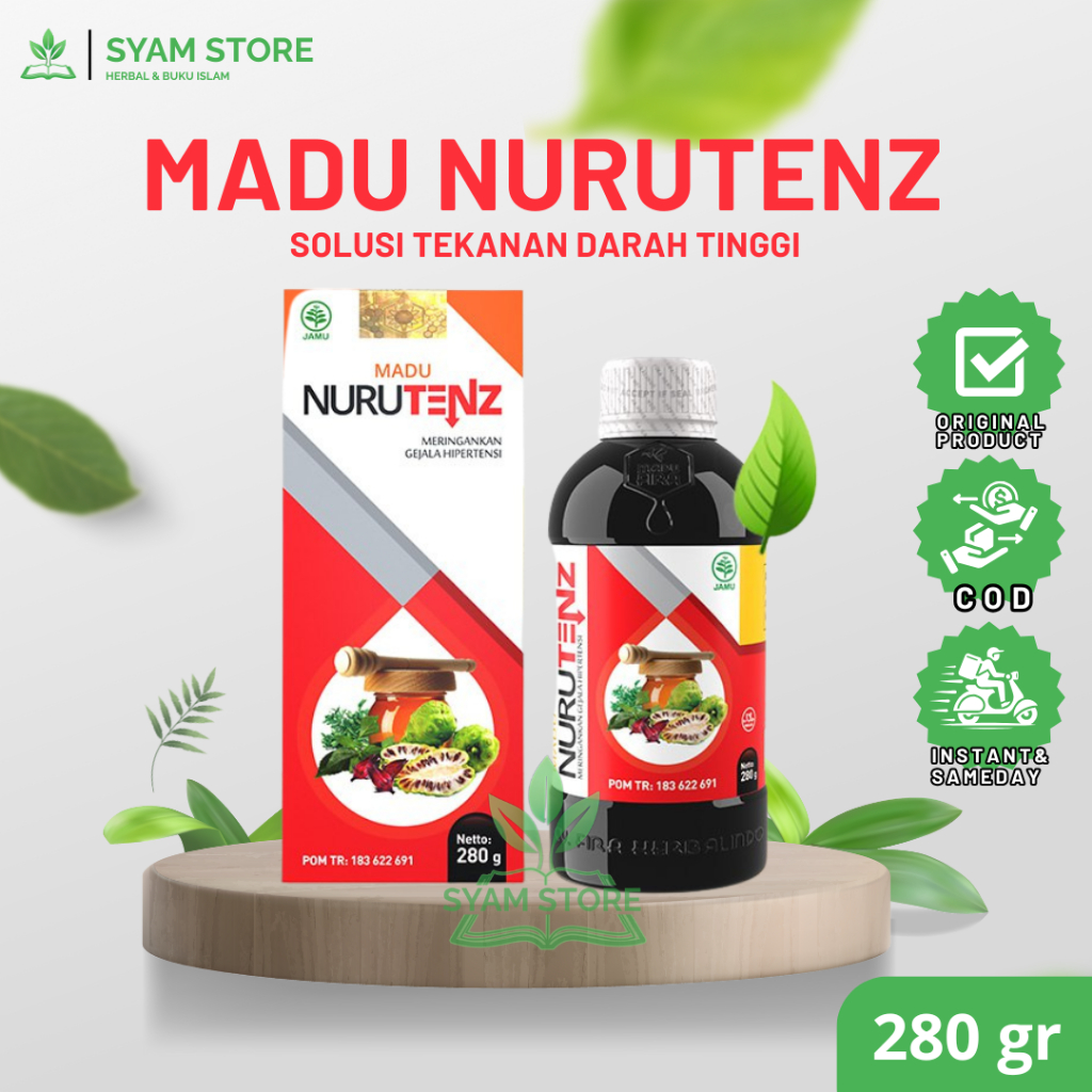 

Obat Herbal Hipertensi Darah Tinggi Jamu Pengencer Darah Madu Nurutenz Atasi Tekanan Darah Tinggi