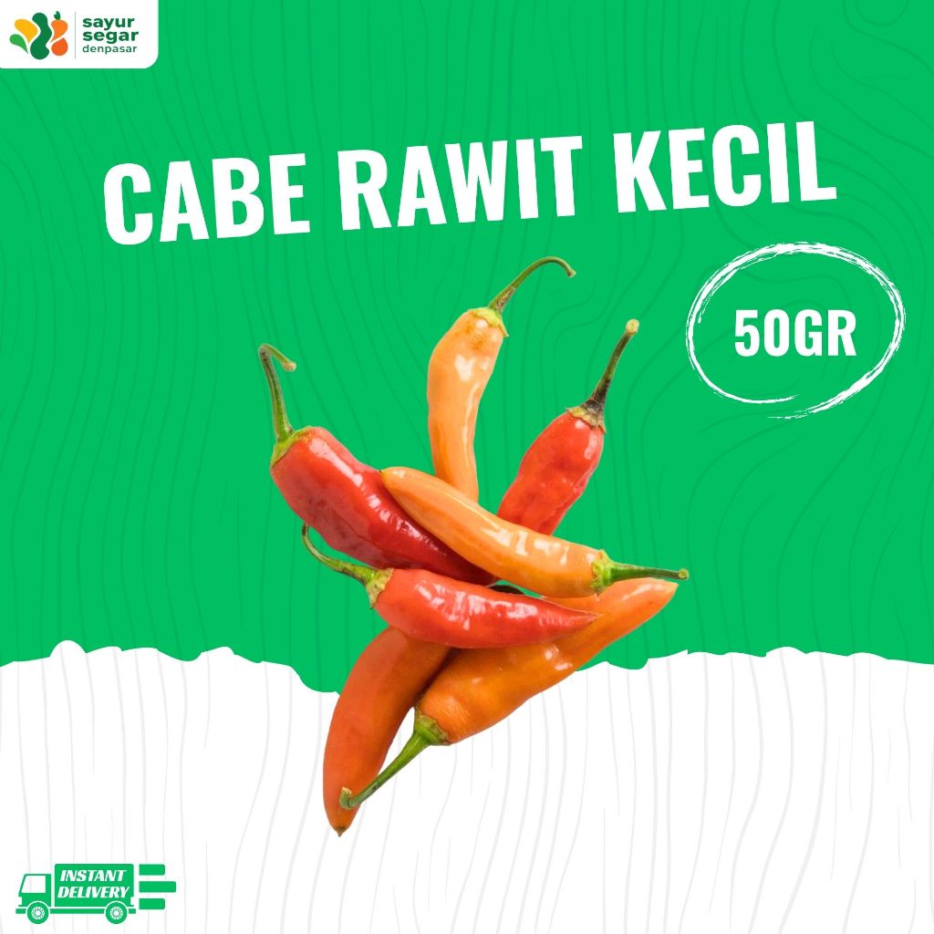 

Cabe Rawit Kecil 50gr - Sayur Segar Denpasar