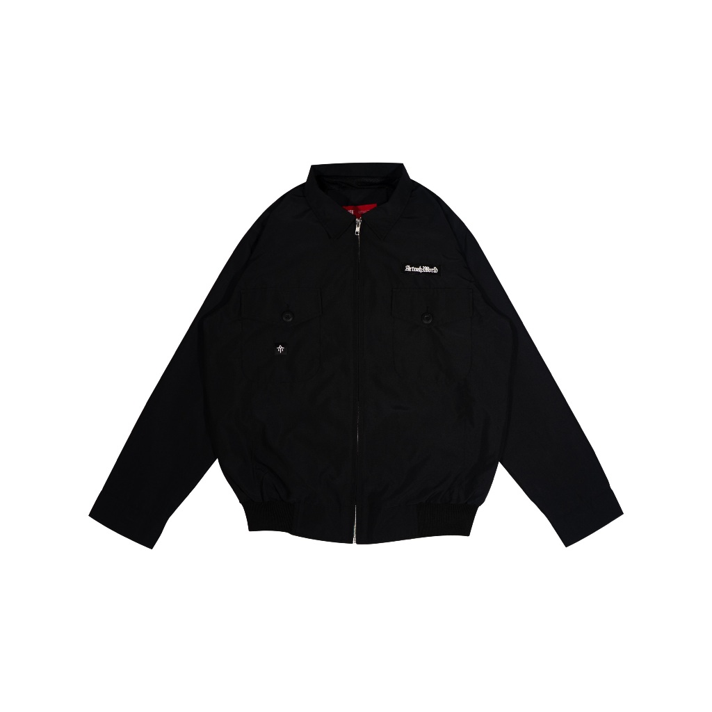 ARTOZH JACKET HARRINGTON HELSING BLACK//ARTOZH JAKET HERINGTON HELSING HITAM