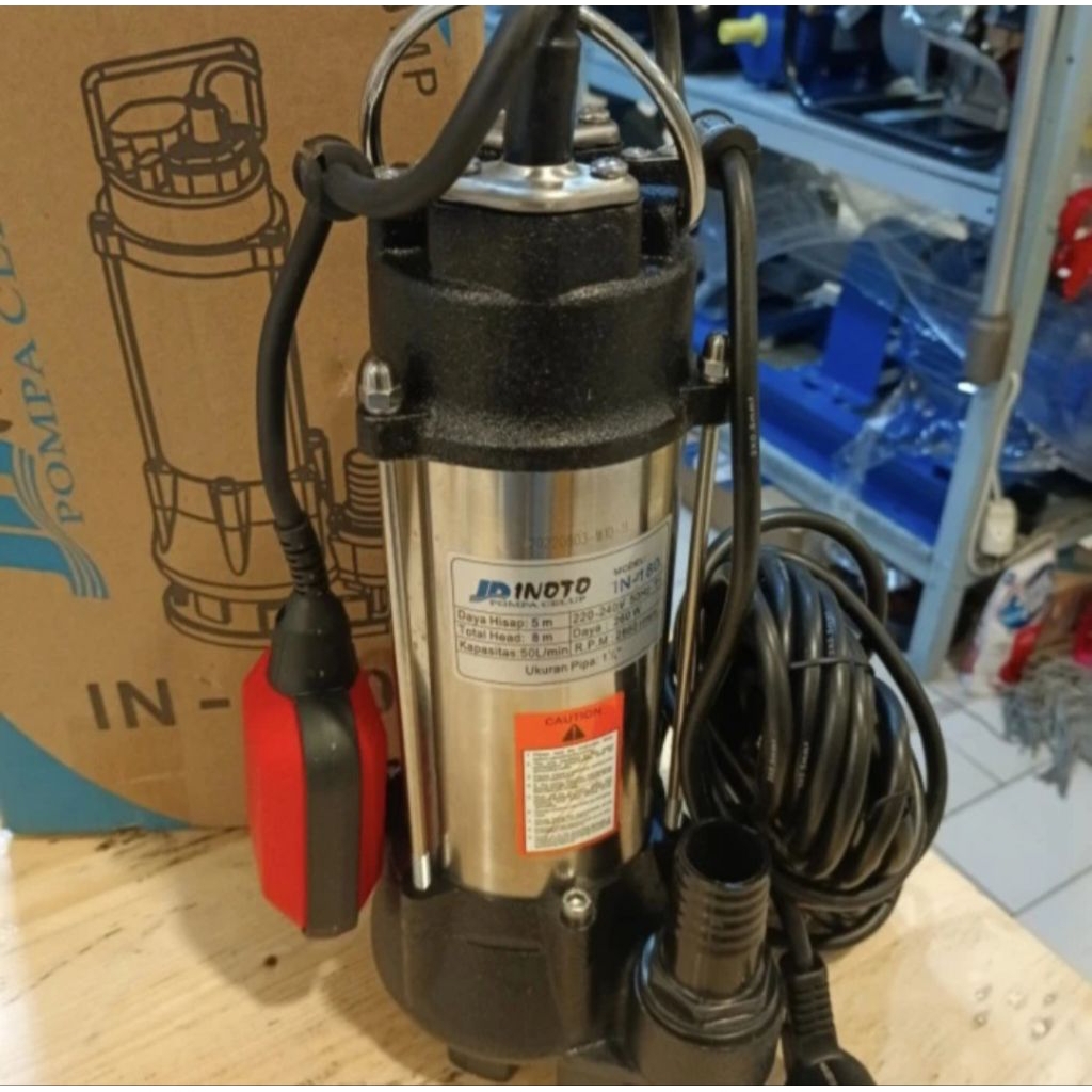 Pompa Celup Kolam Ikan INOTO IN-180 OtomatisSubmersible Pump