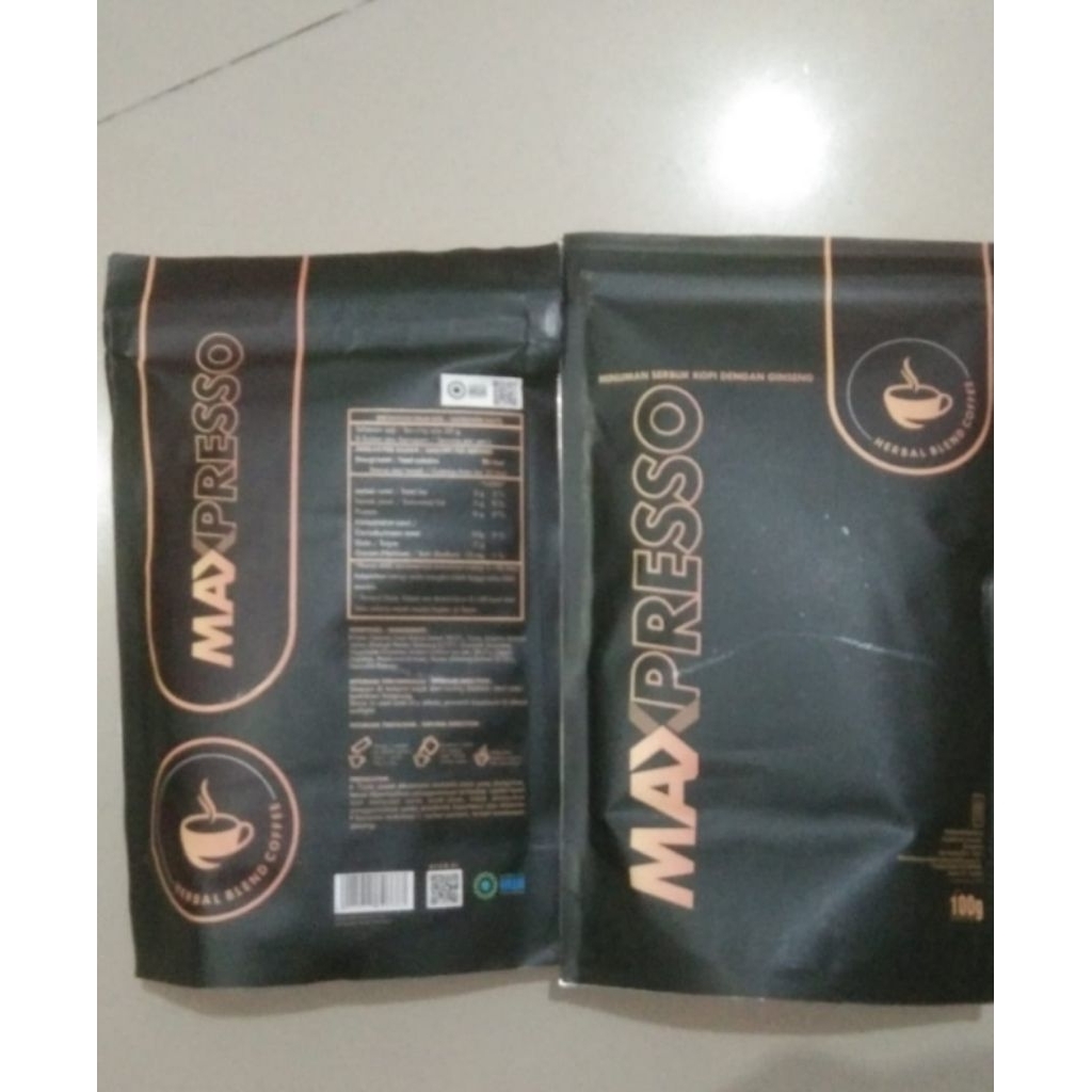 

KOPI MAXPRESSO HWI- Herbal Blend Coffee Bubuk