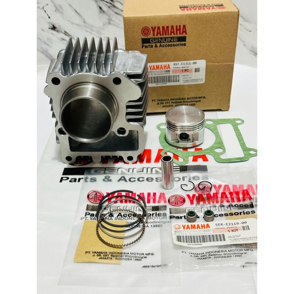 BLOK SEHER+PISTON 4ST VEGA R LAMA CRYPTON ORI LOKAL