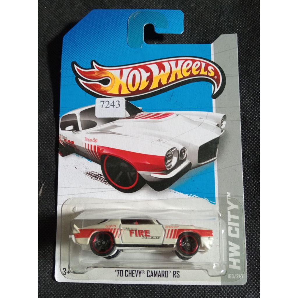 HOT WHEELS '70 CHEVY CAMARO RS