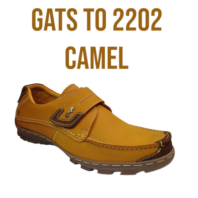 Gats TO 2202 Sepatu Pantofel Kulit Pria Original New Model