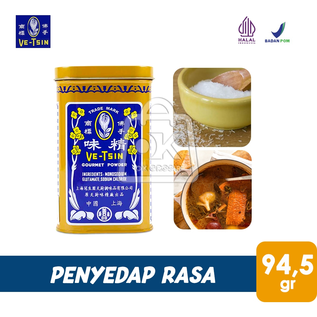 

Penyedap Rasa Vetsin Gourmet Powder HALAL (Kaleng KECIL 94,5gr)