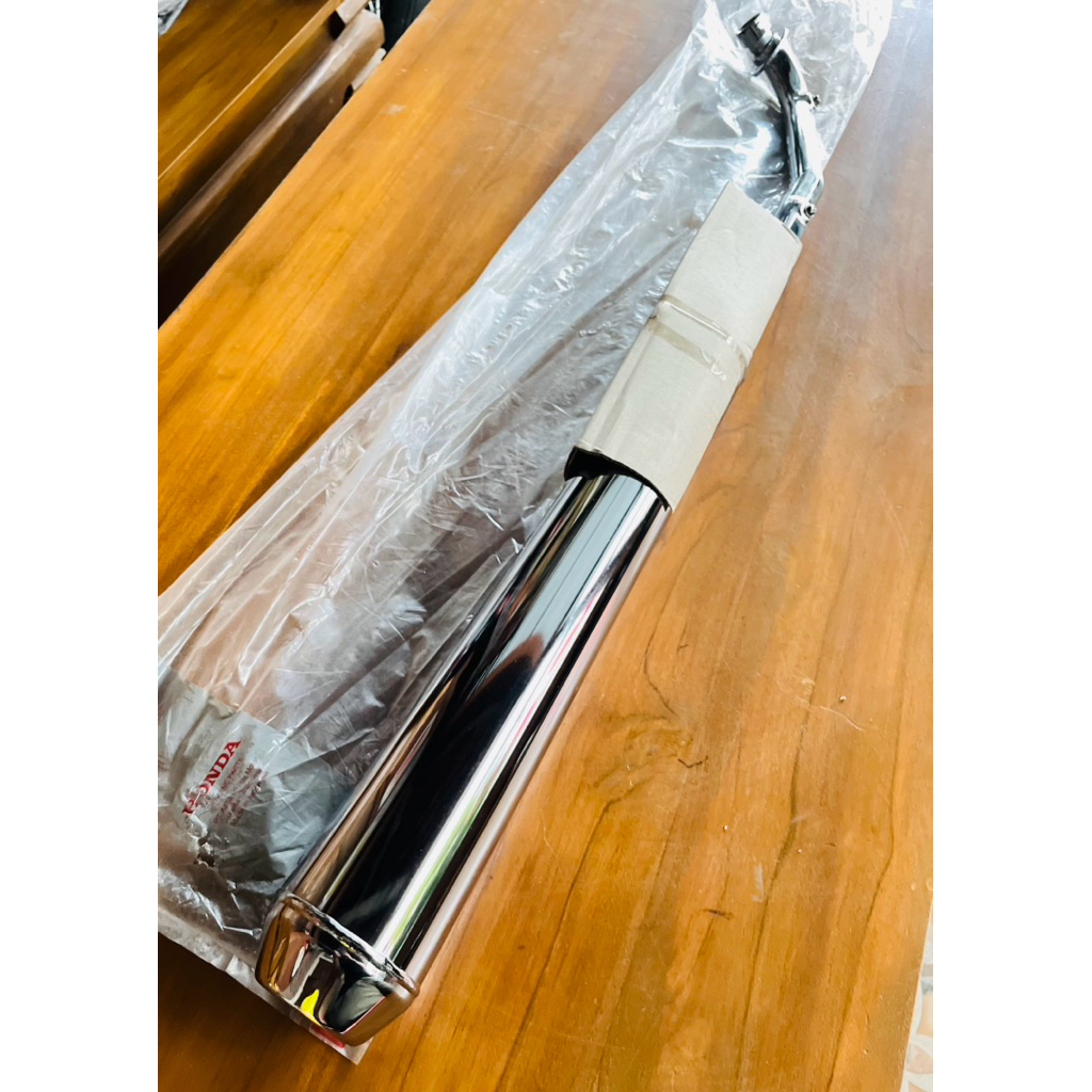 Knalpot Honda astrea Grand Bulus Impressa legenda Original AHM 18300-KFV-840 / 18300-GN5-830 MUFFLER