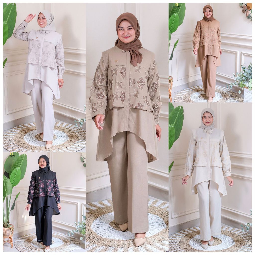 Stelan Terbaru Valeria set by ninos design