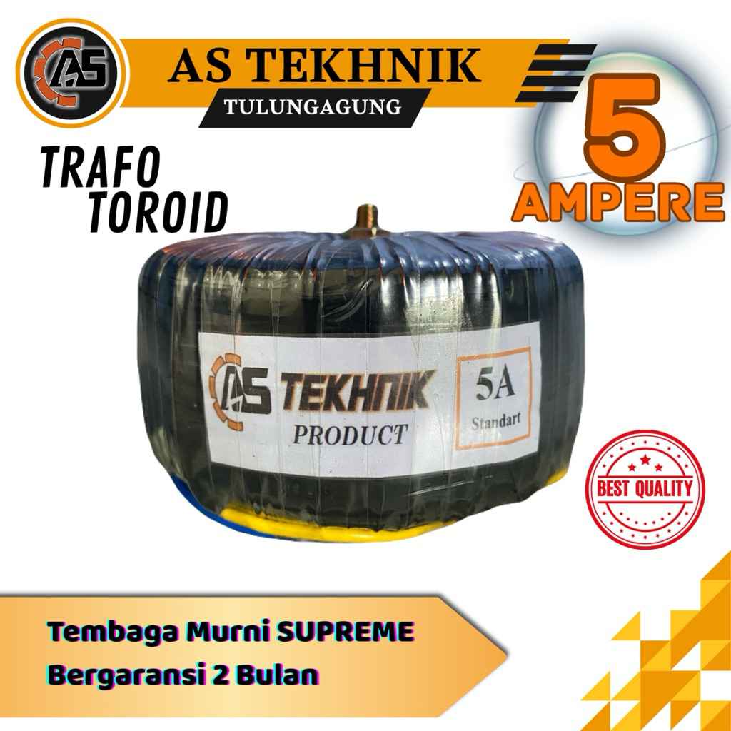 TRAFO TEROID DONAT 5A CT 45V-32V