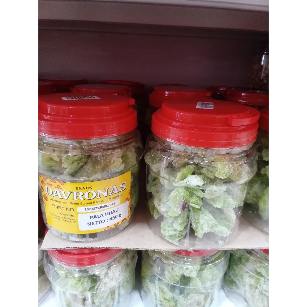 

Manisan Pala Toples 450g