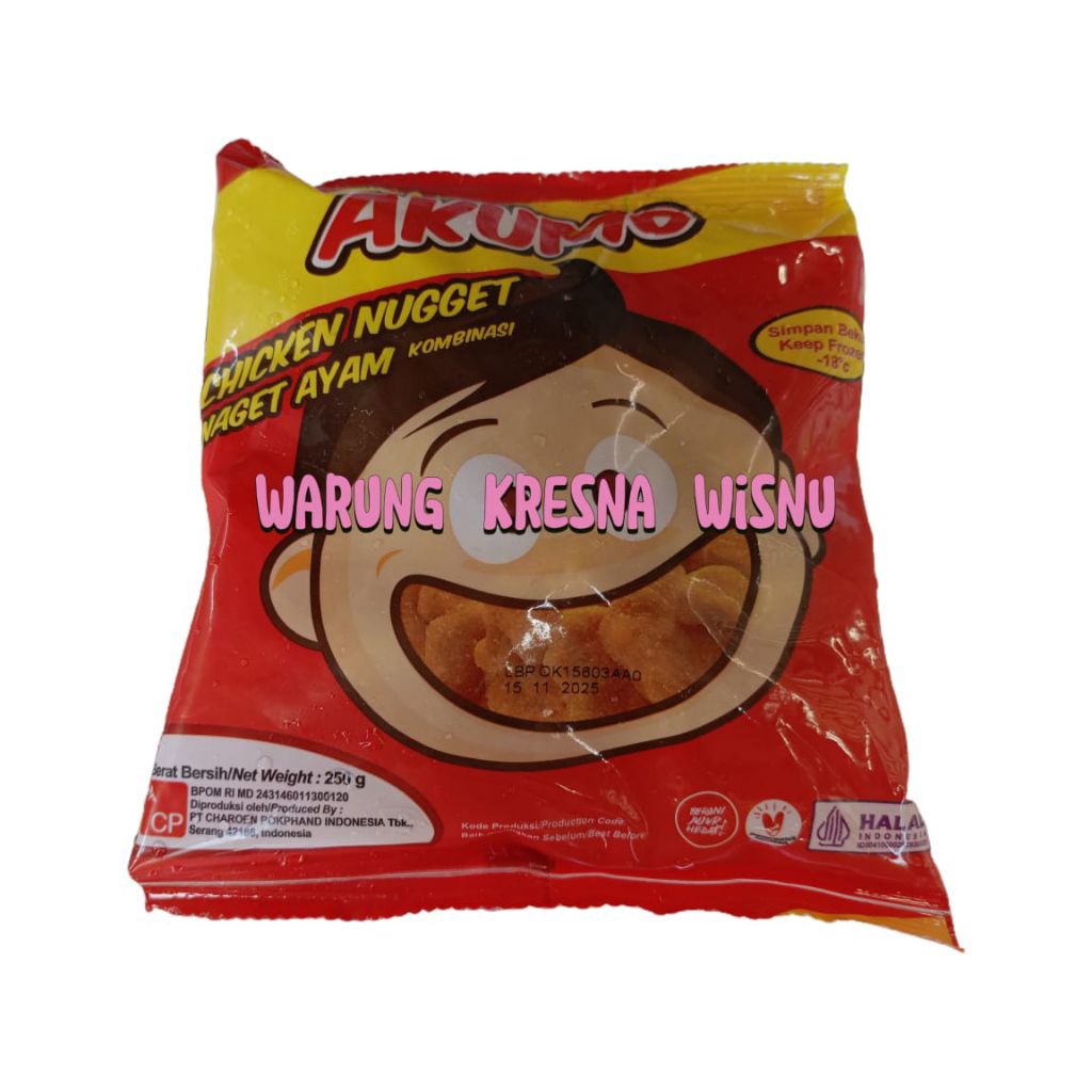 

Akumo Naget Ayam Kombinasi 250g