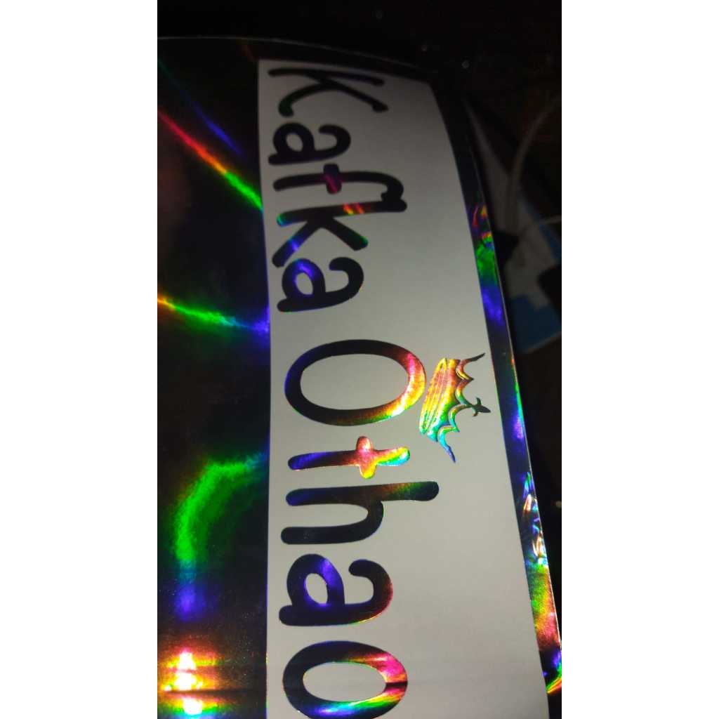 

STIKER HOLOGRAM CUSTOM STIKER NAMA HOLOGRAM BAHAN CUTTING
