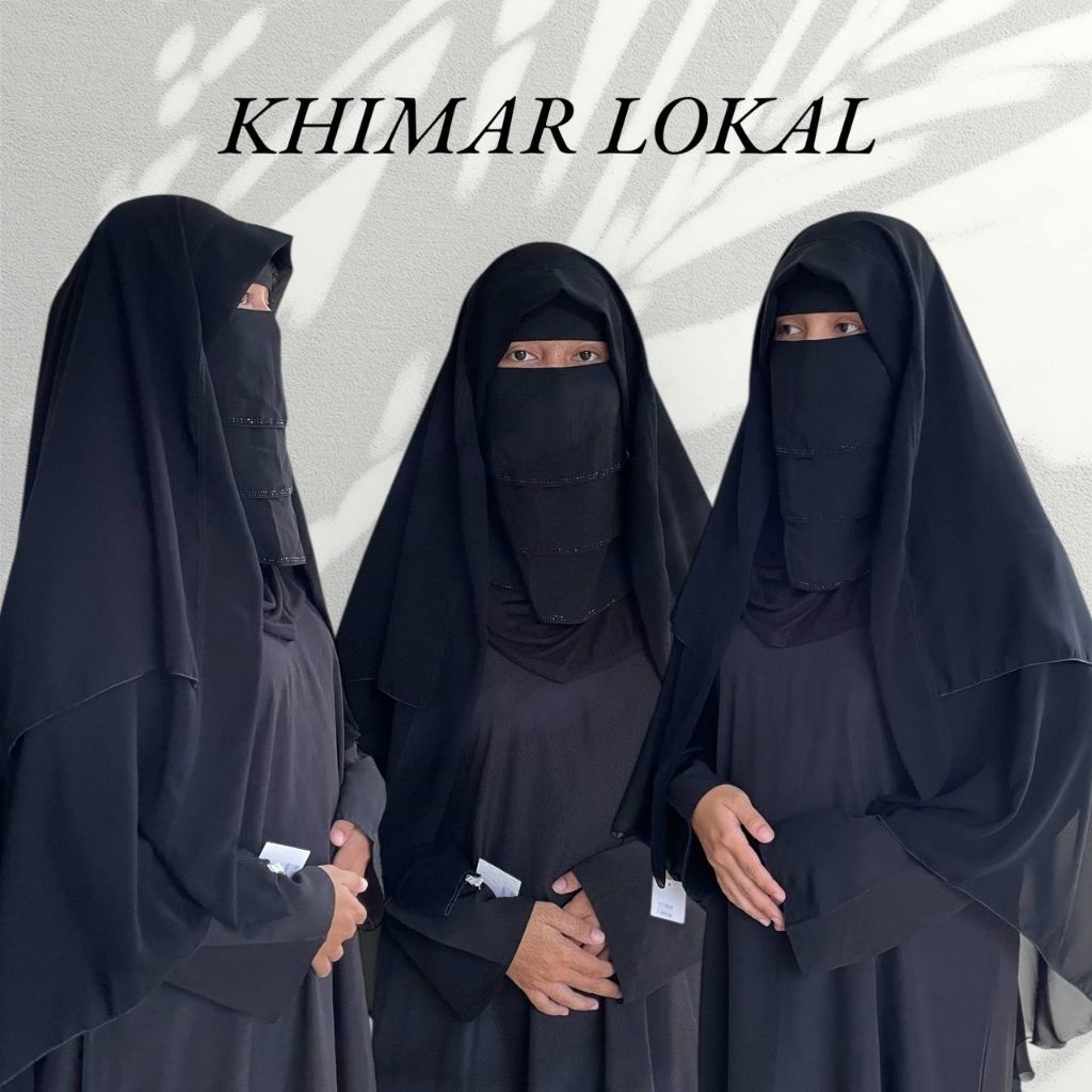 KHIMAR / OUTER CADAR LOKAL / PURDAH / BURDAH / CADAR BESAR