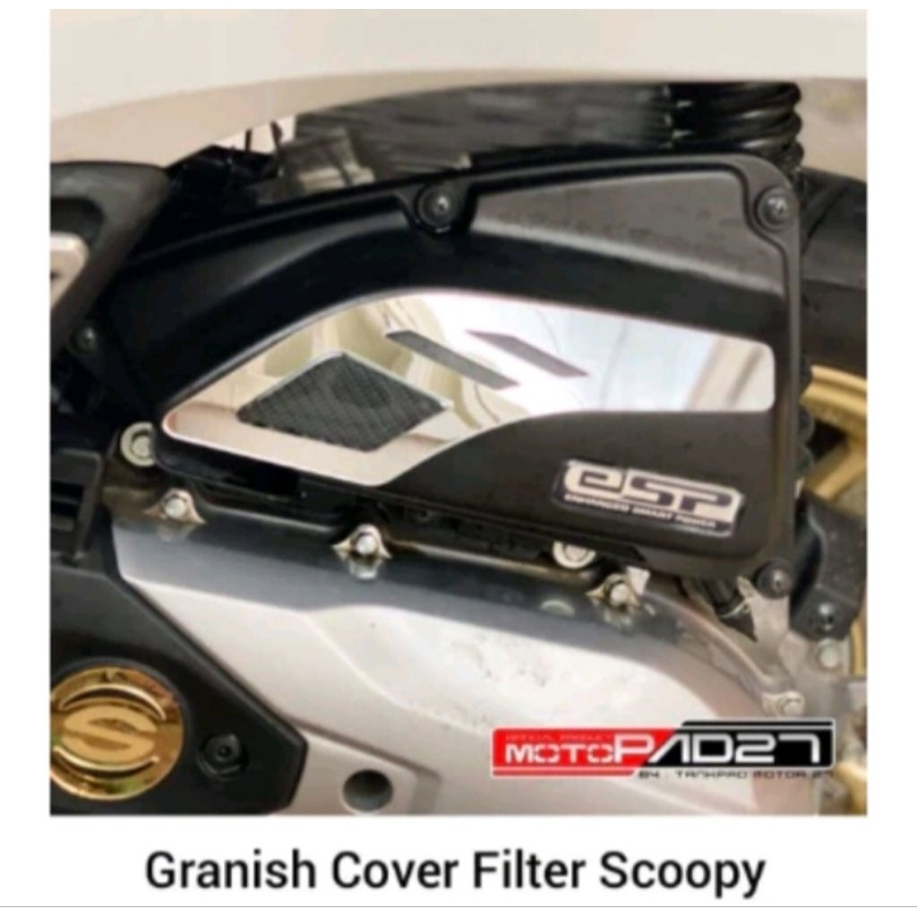 Motopad27 Garnish Scoopy 2021-2024 Filter Cover