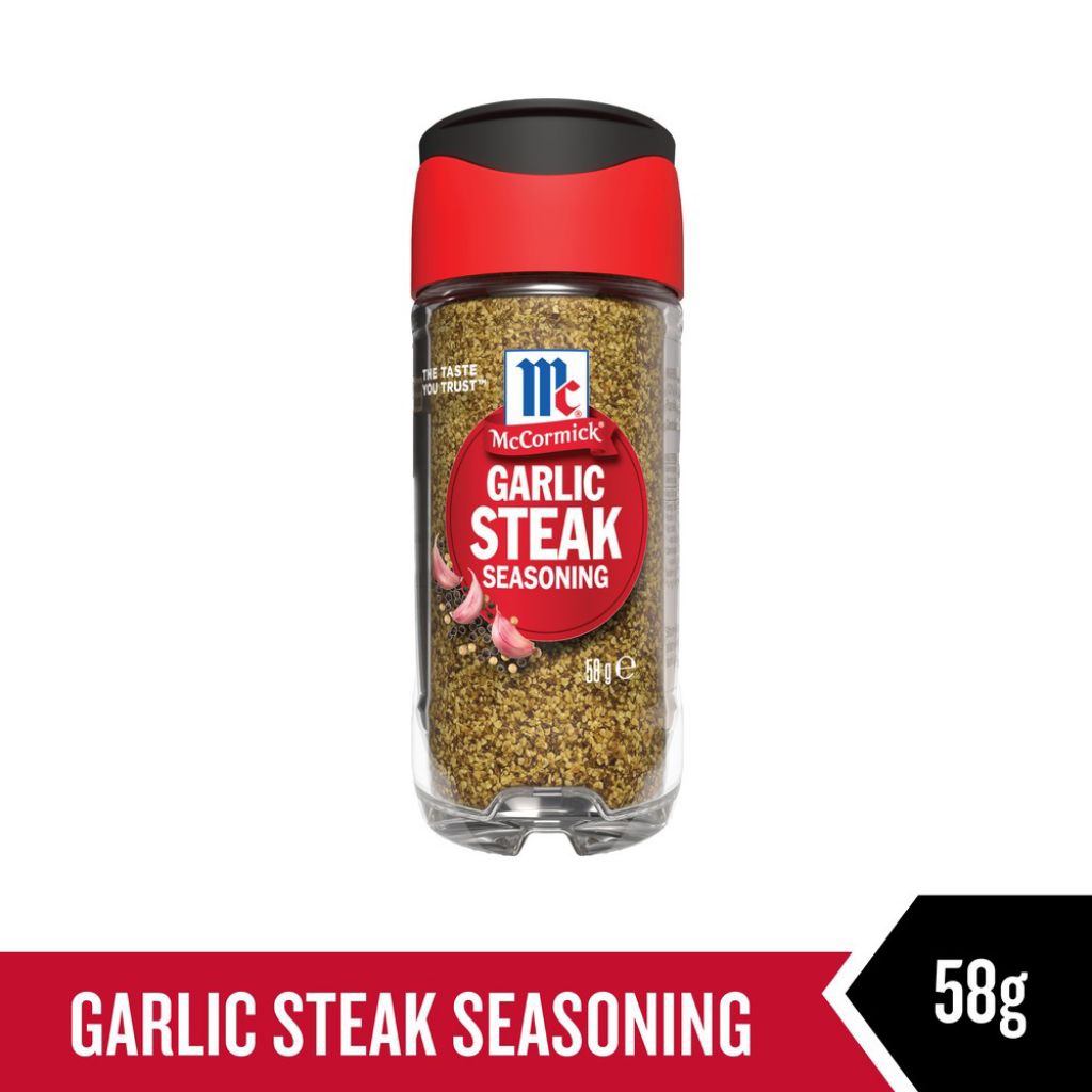 

Mccormick Garlic Steak Seasoning 58g