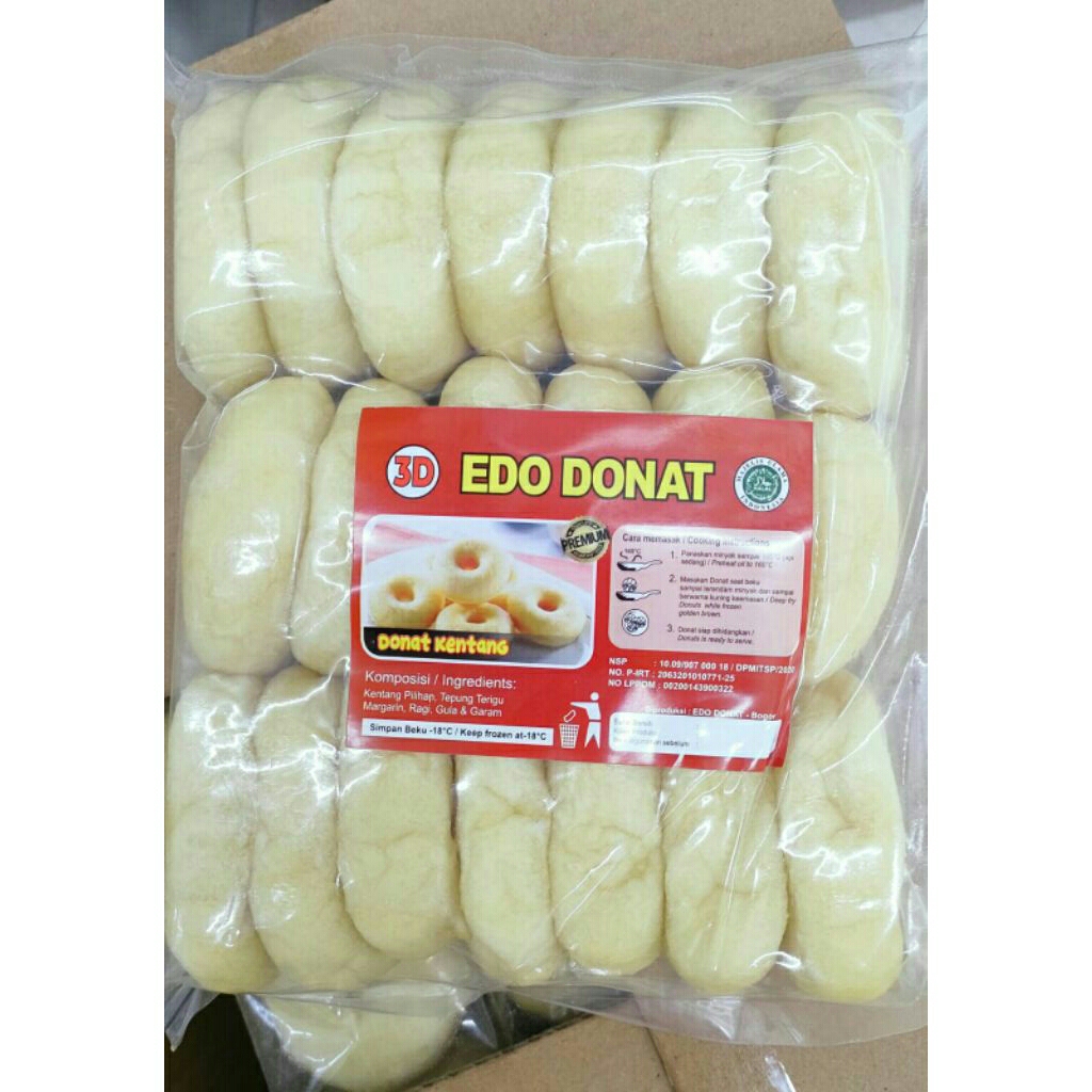 

Edo donat kentang isi 20