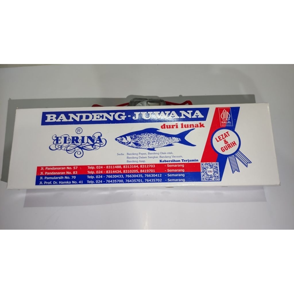 

Bandeng otak-otak juwana Elrina vacum spesial