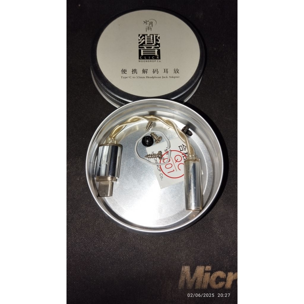 DAC Moondrop Click 3.5mm