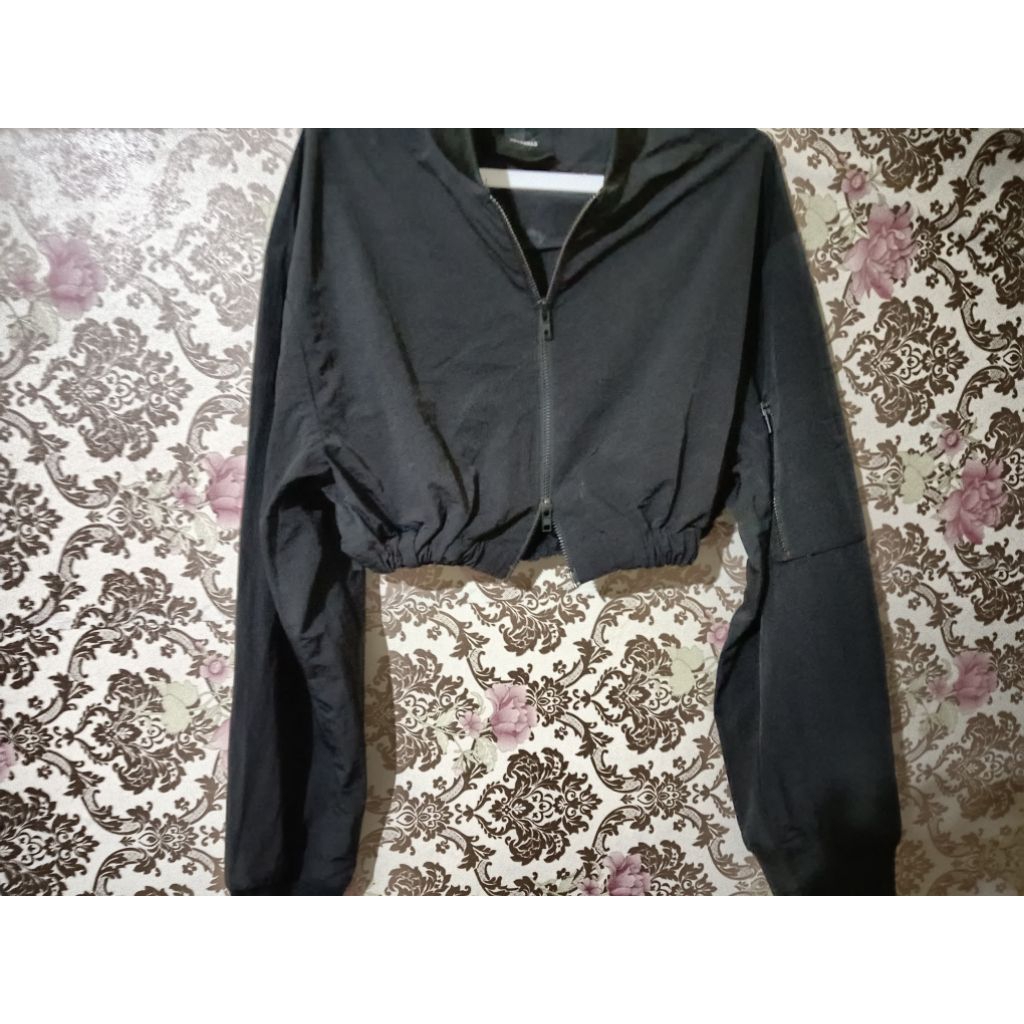 Bomber Jacket Double Zipper