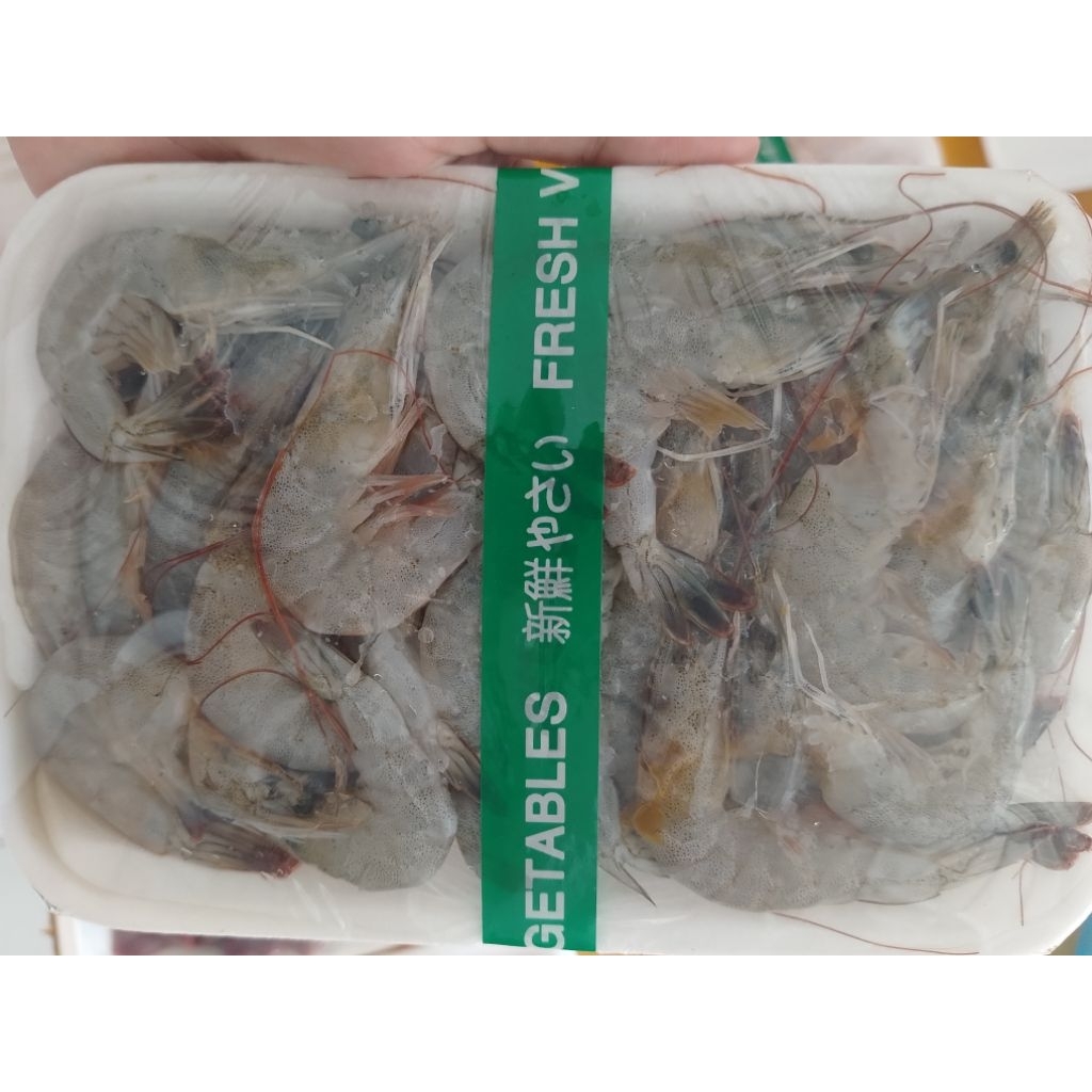 

udang ukuran sedang 250gr