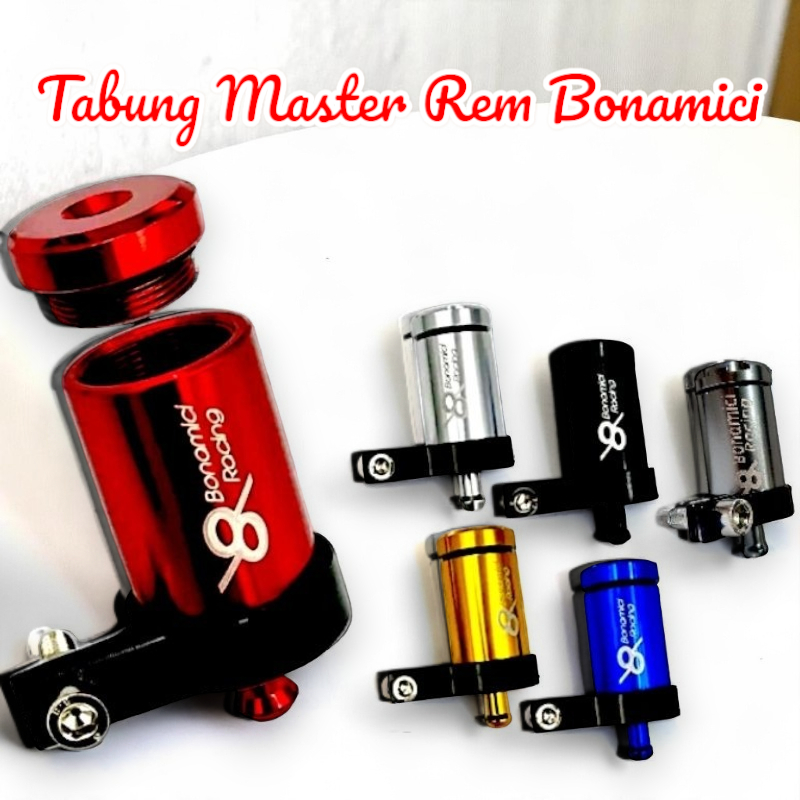 Tabung Master Rem Bonamici / Tabung Minyak Rem Bonamici Atas / Depan Full CNC