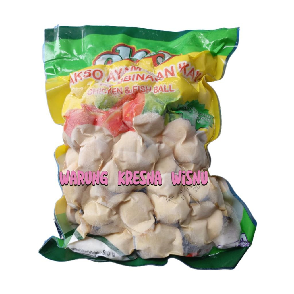 Okey Bakso Ayam&Ikan Kombinasi 500g