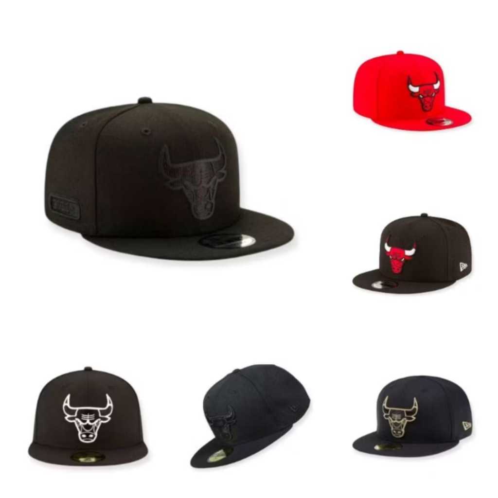 Topi Snapback CHICAGO BULLS BANTENG||Topi Basket NBA