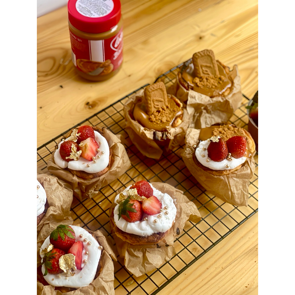 

Mini Burnt Cheesecake