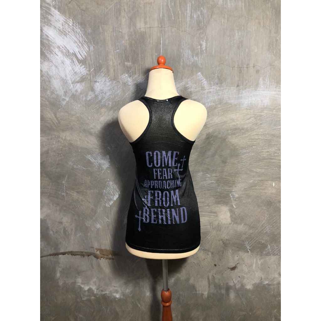 Y2K Ghost Of Harlem Tanktop Chrome Heart Style