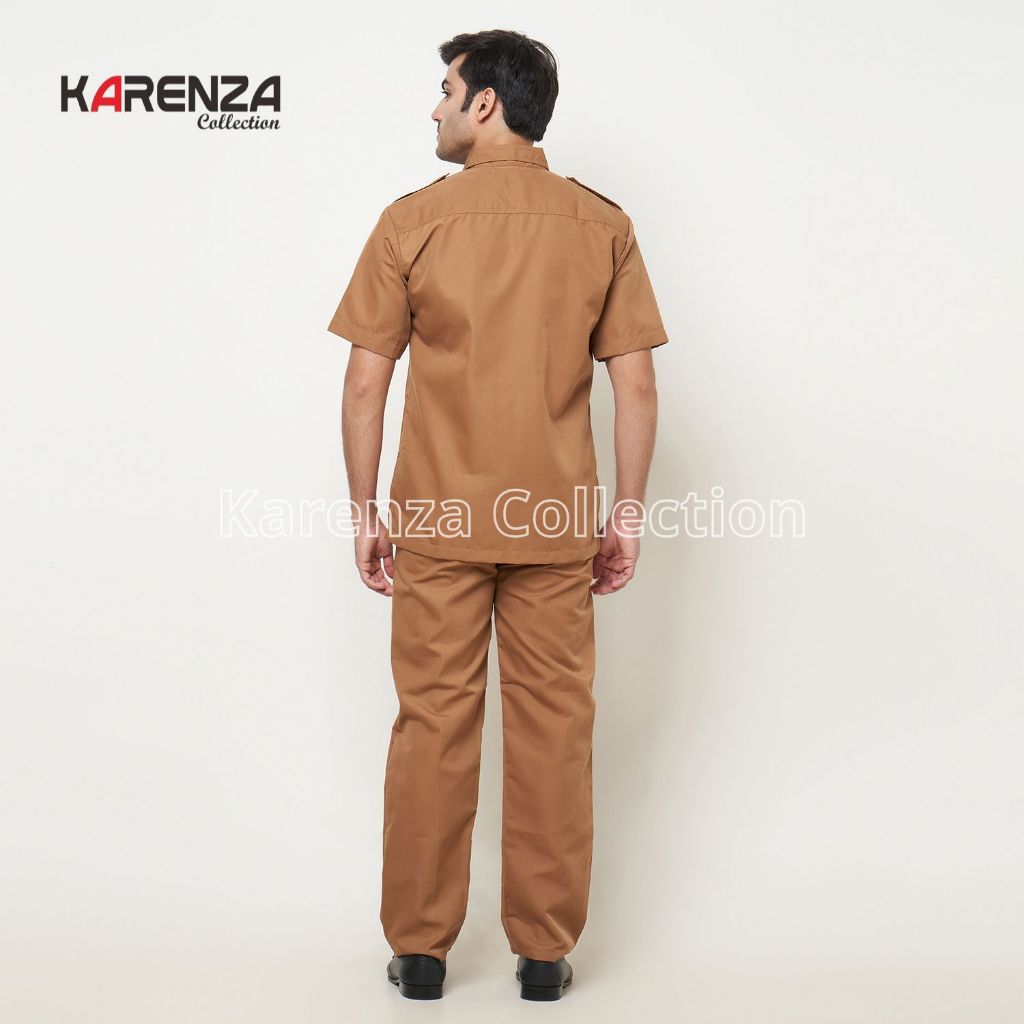 TERKINI Setelan Seragam Pns Pemda Khaki Tua Khaki Muda Baju Dinas Pns Pria Baju Pemda Seragam Guru