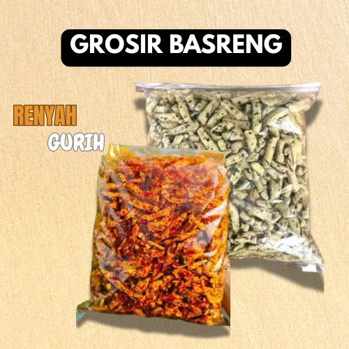

Basreng stik viral pedas daun jeruk 1 kg bumbu melimpah cabe asli
