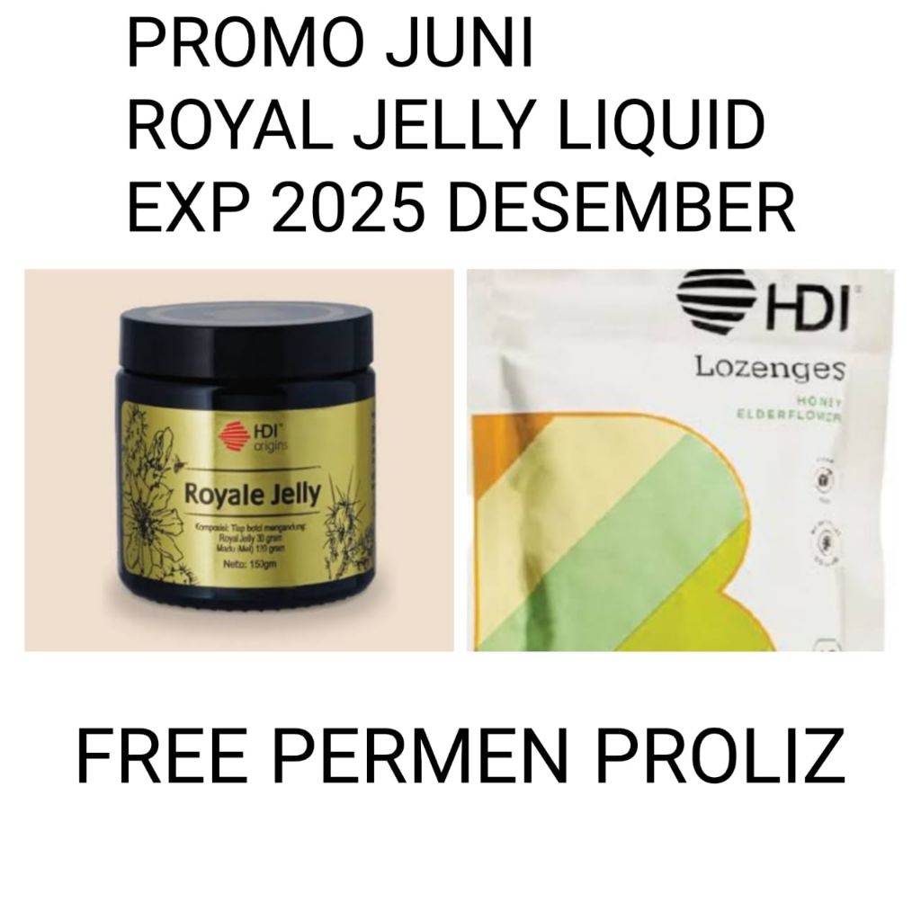 

royal jelly liquid 150gr ori desember 2025 segel 100%