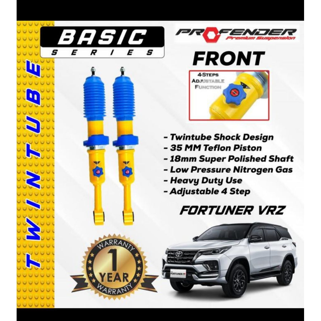 SHOCKBREAKER PROFENDER FORTUNER VNT VRZ STD-LOWERED ORIGINAL THAILAND