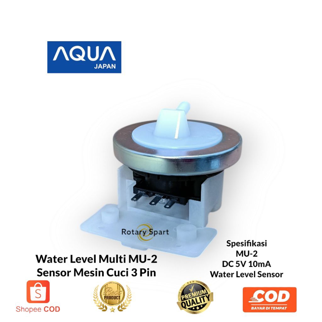 Water Level Sensor MU-2 / Water level sensor Mesin cuci Aqua