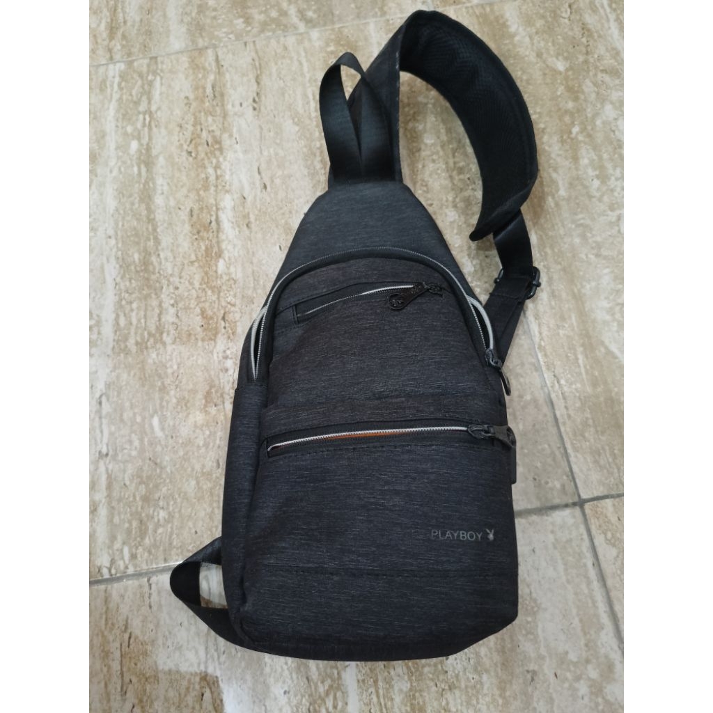 Preloved Sling bag laki "PLAYBOY"