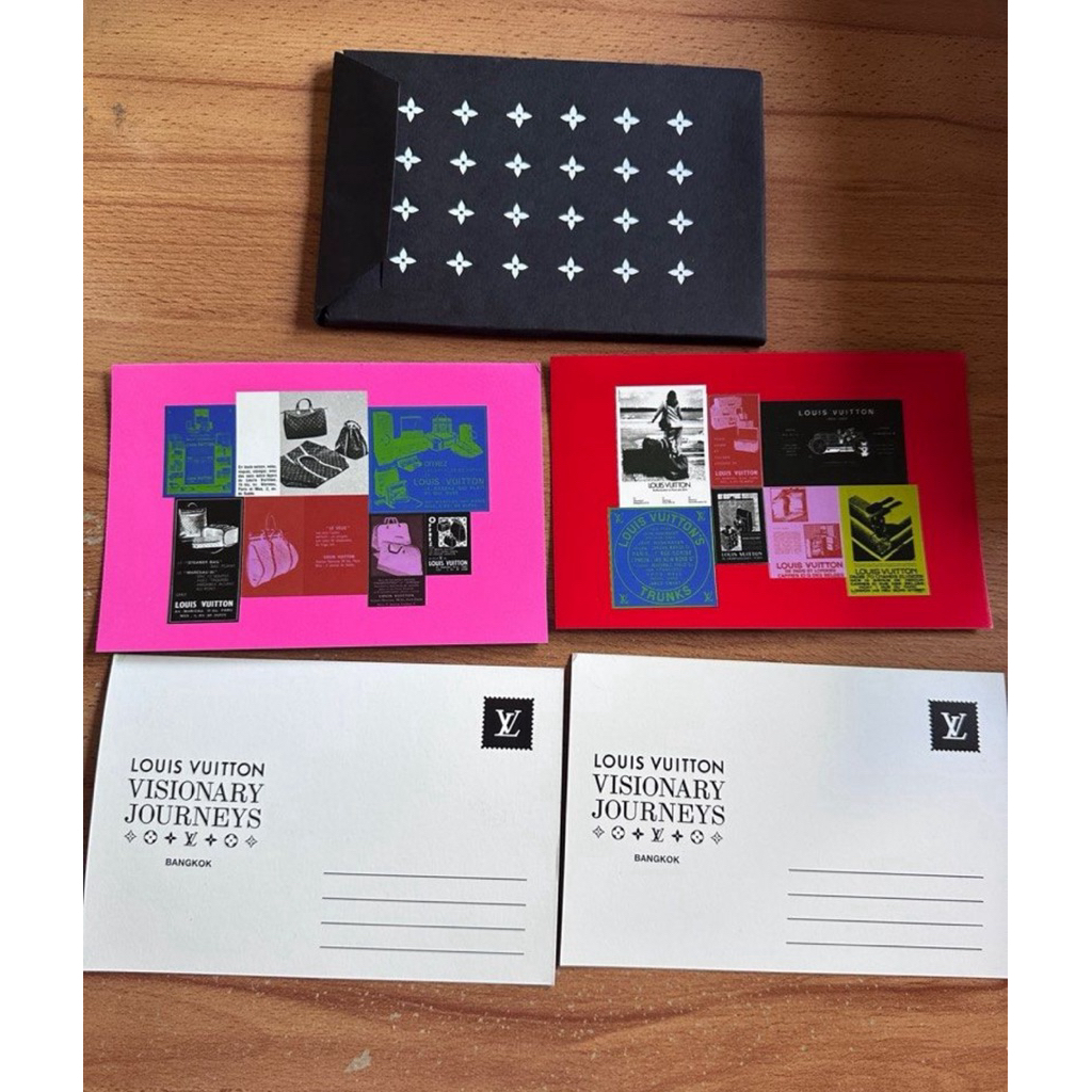 

post card louis vuitton visionary journey