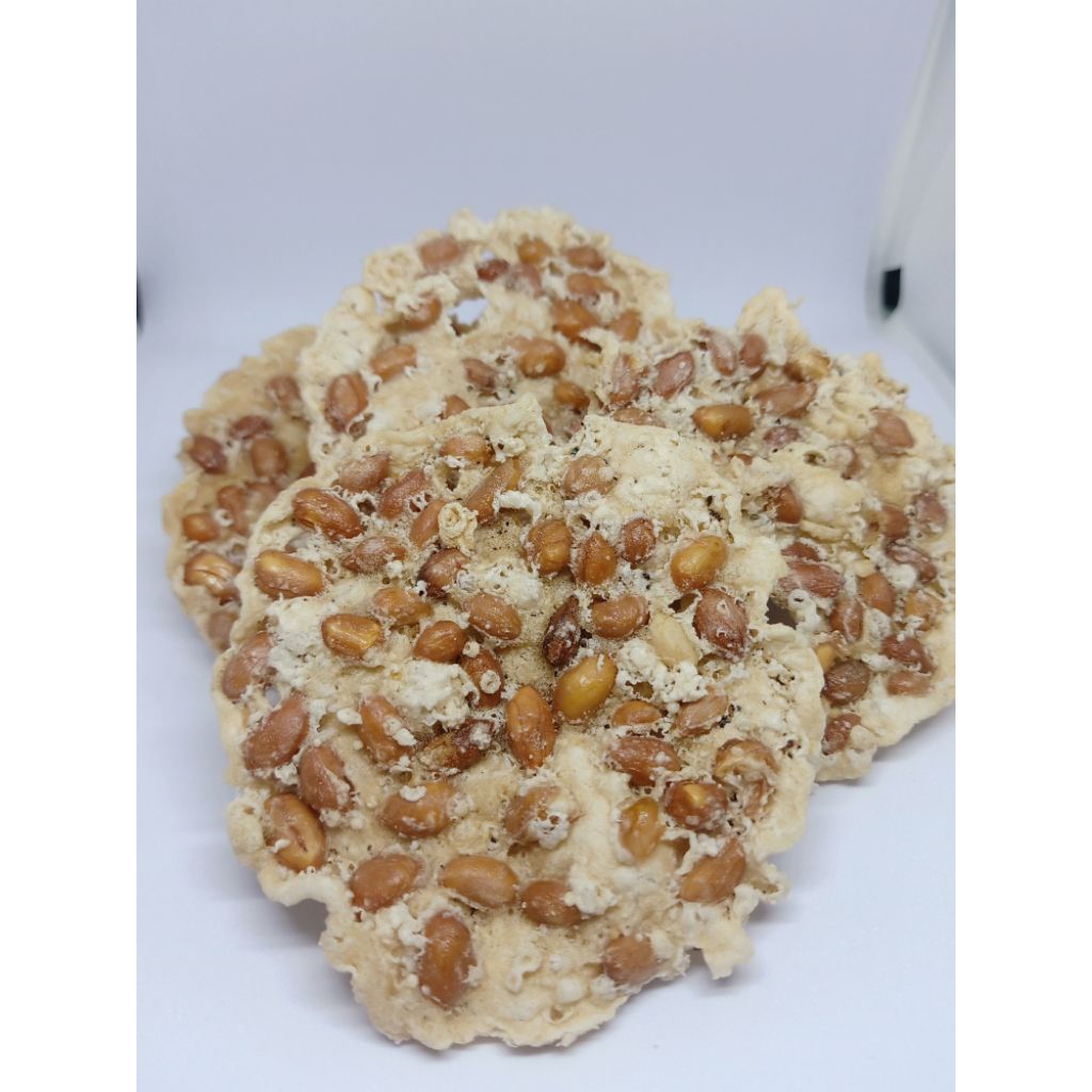 

Peyek Kacang Bulat Super Renyah, Gurih Premium berat 250gr-1kg