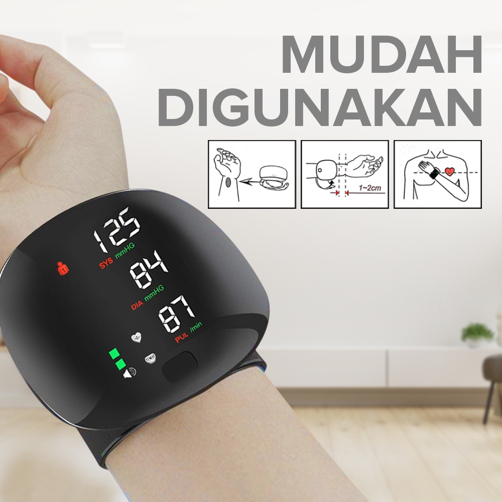 Tensi Taff Alat Pengukur Tekanan Darah tensimeter Cek Darah Tinggi Portable Travel JZK-B02