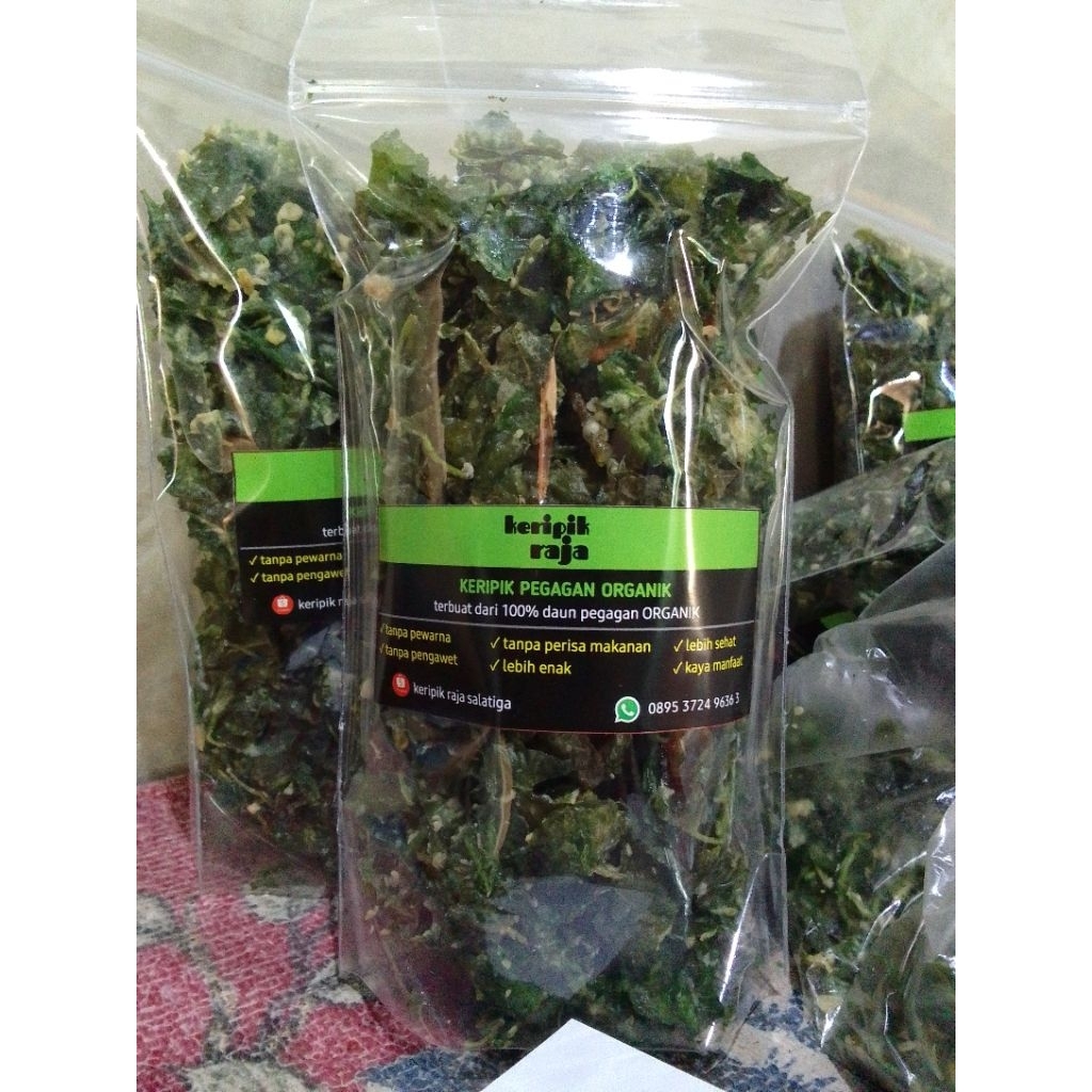 

keripik pegagan organik