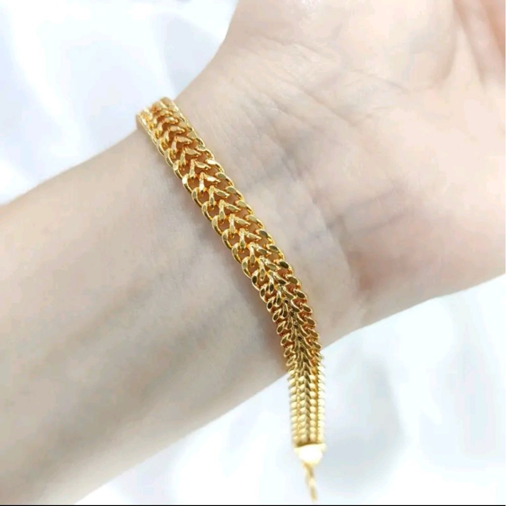 gelang lipan kokot S titanium gelang wanita elegan