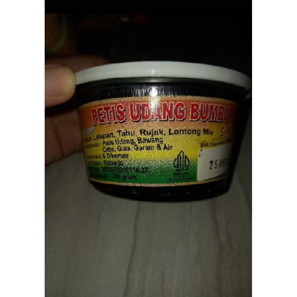 

(250GR)PETIS UDANG BUMBU NY LIN.S
