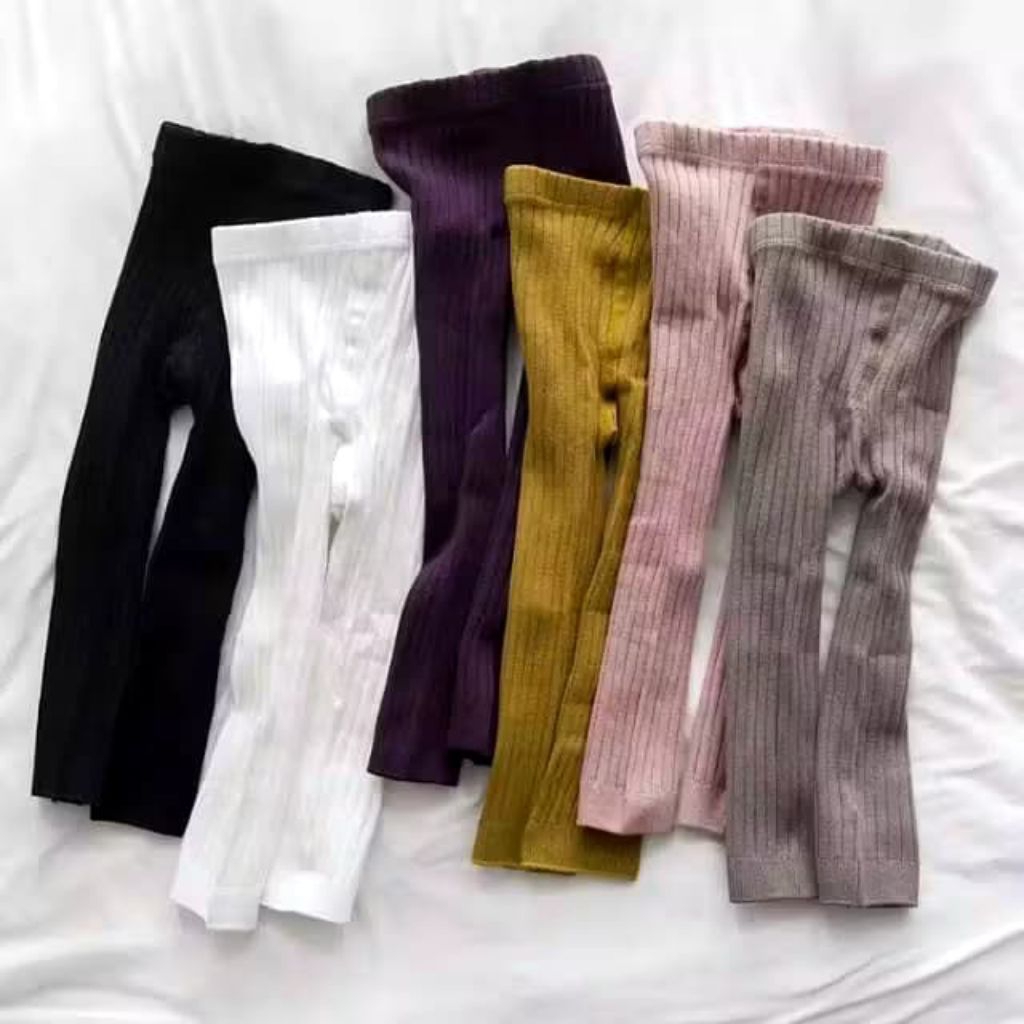 Legging Bayi & Anak Import Style Korea, Legging Anak Polos(legging polos)