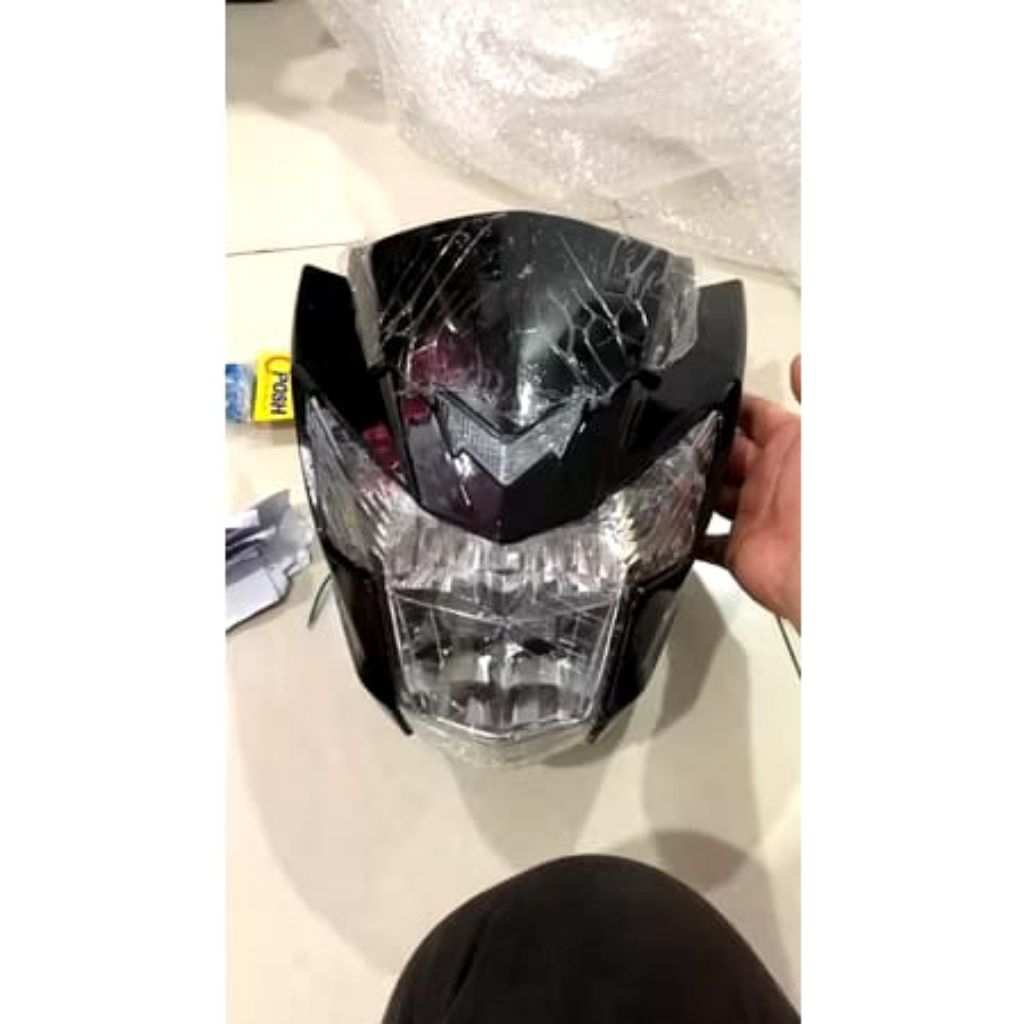 Batok lampu depan fu 2016 reflektor depan fu 2016 bolam depan biasa