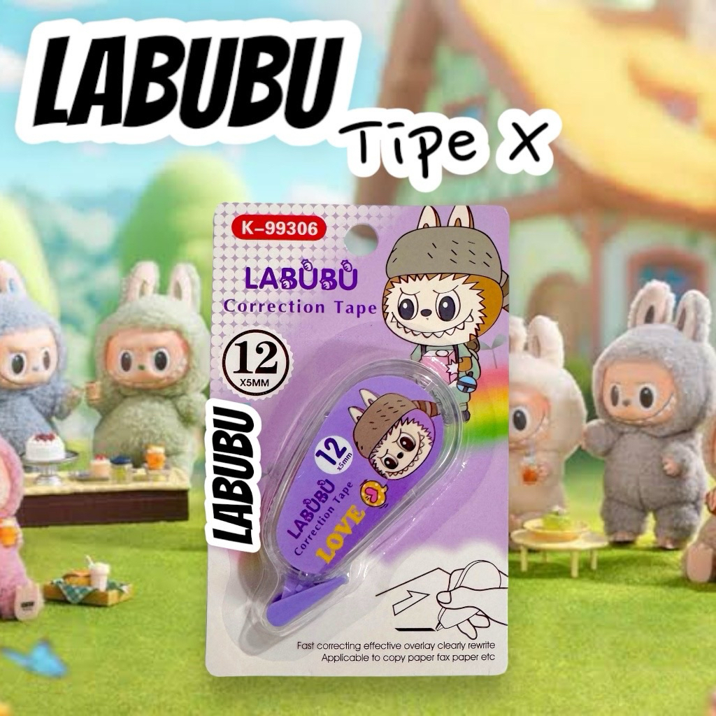 

BISA PENGIRIMAN INSTAN Tipe-X Karakter Lucu 8M Correction Tape Students Tipe-X Kertas Mini Karakter TIPEX Roll 8M school stationary