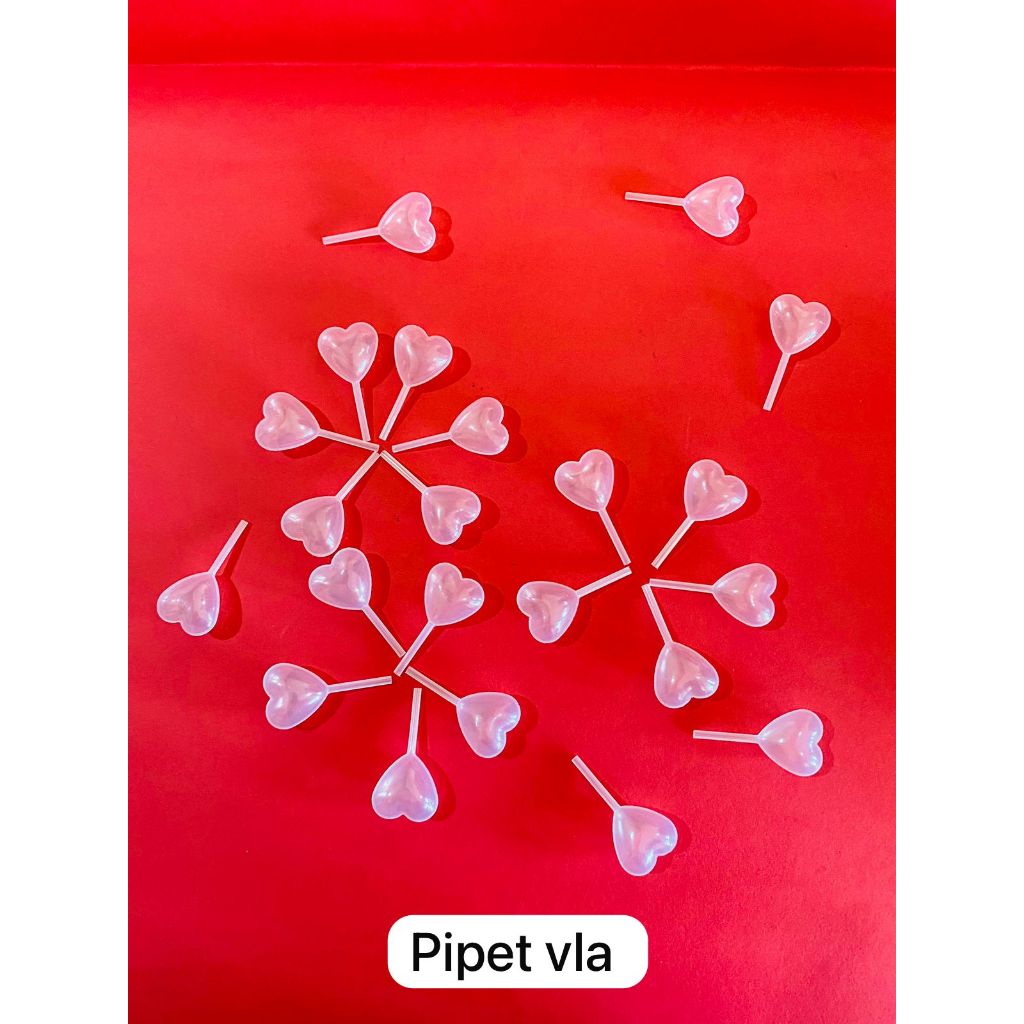 Pipet Cupcake/Pipet Vla/pipet puding isi 50 pcs